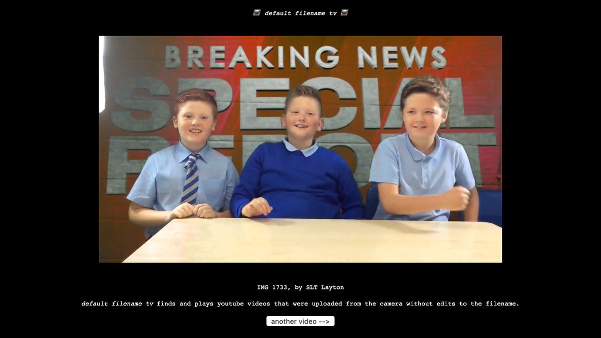 This Site That Randomly Loads YouTube's Most Unsearchable Videos Is