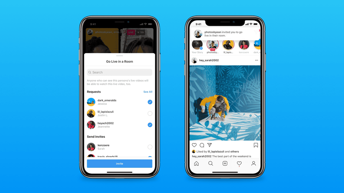 Instagram Announces New Live Rooms Feature