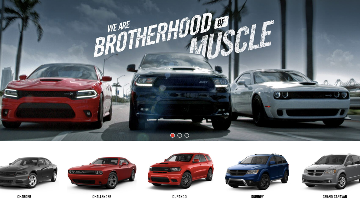 The Entire Dodge Car Lineup Is Old As Hell