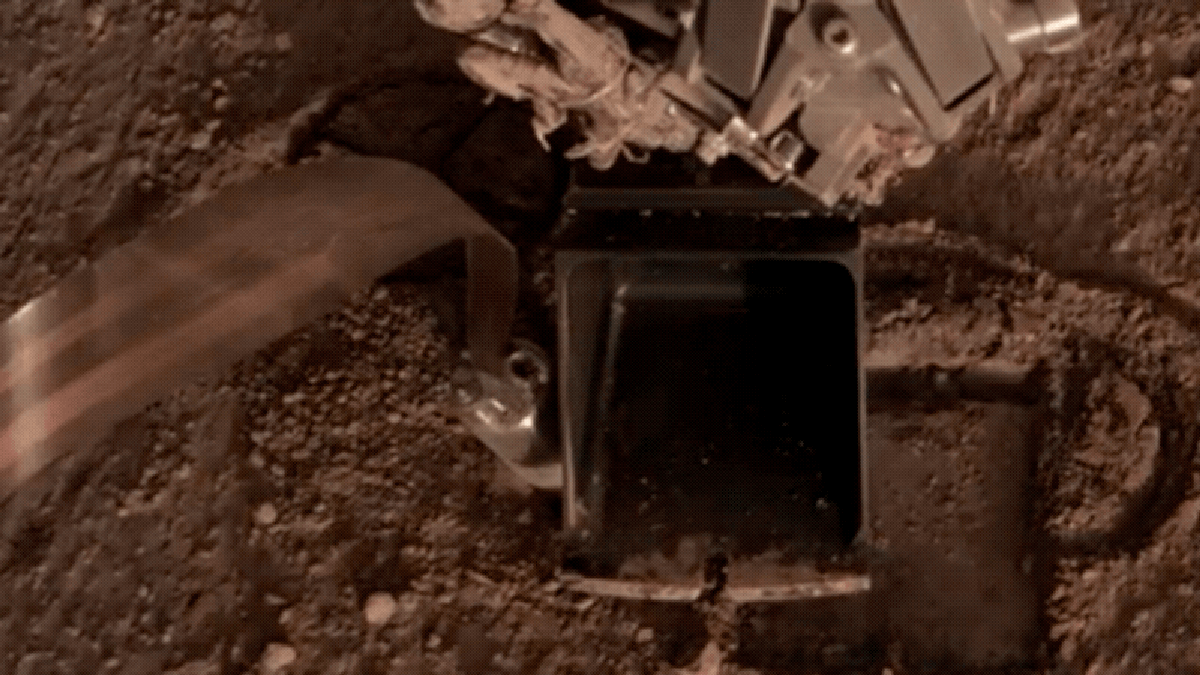 NASA's Plan to Rescue InSight’s Stuck Heat Probe Appears to Be Working