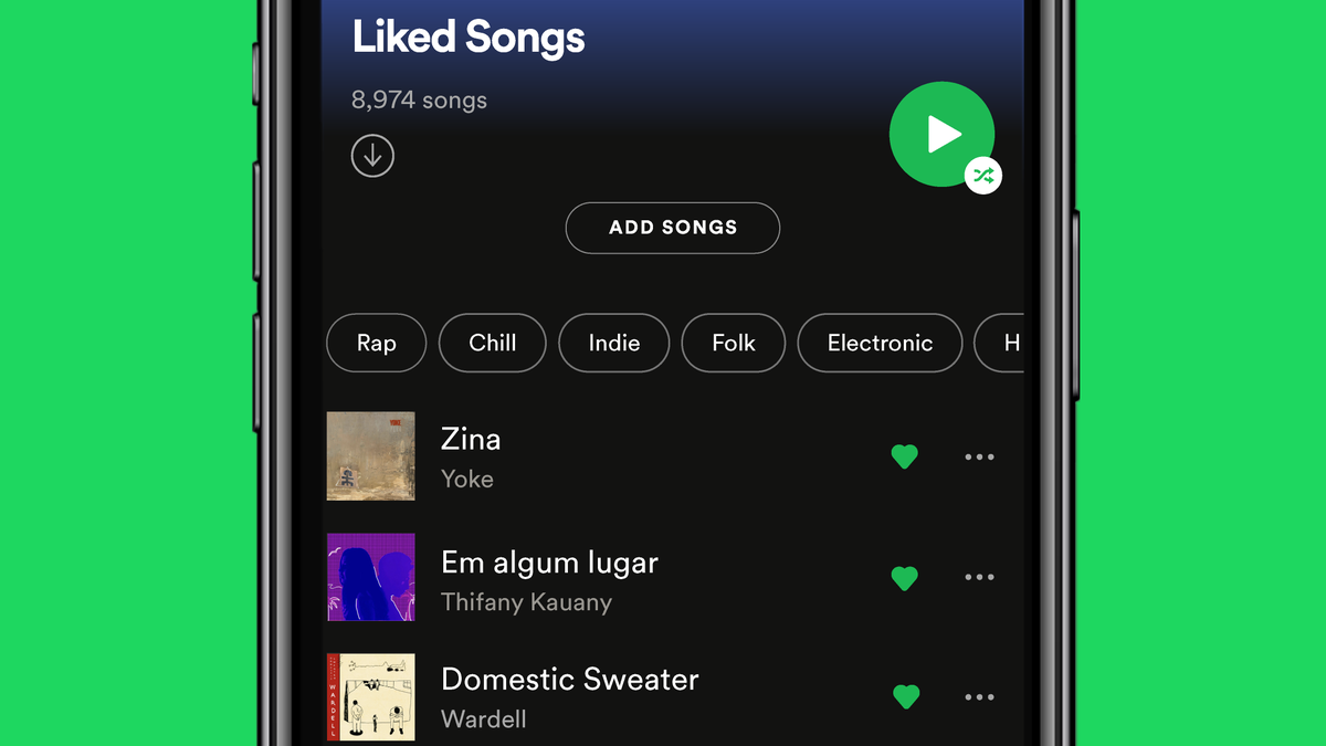 Spotify presents new mood and genre filters for favorite songs