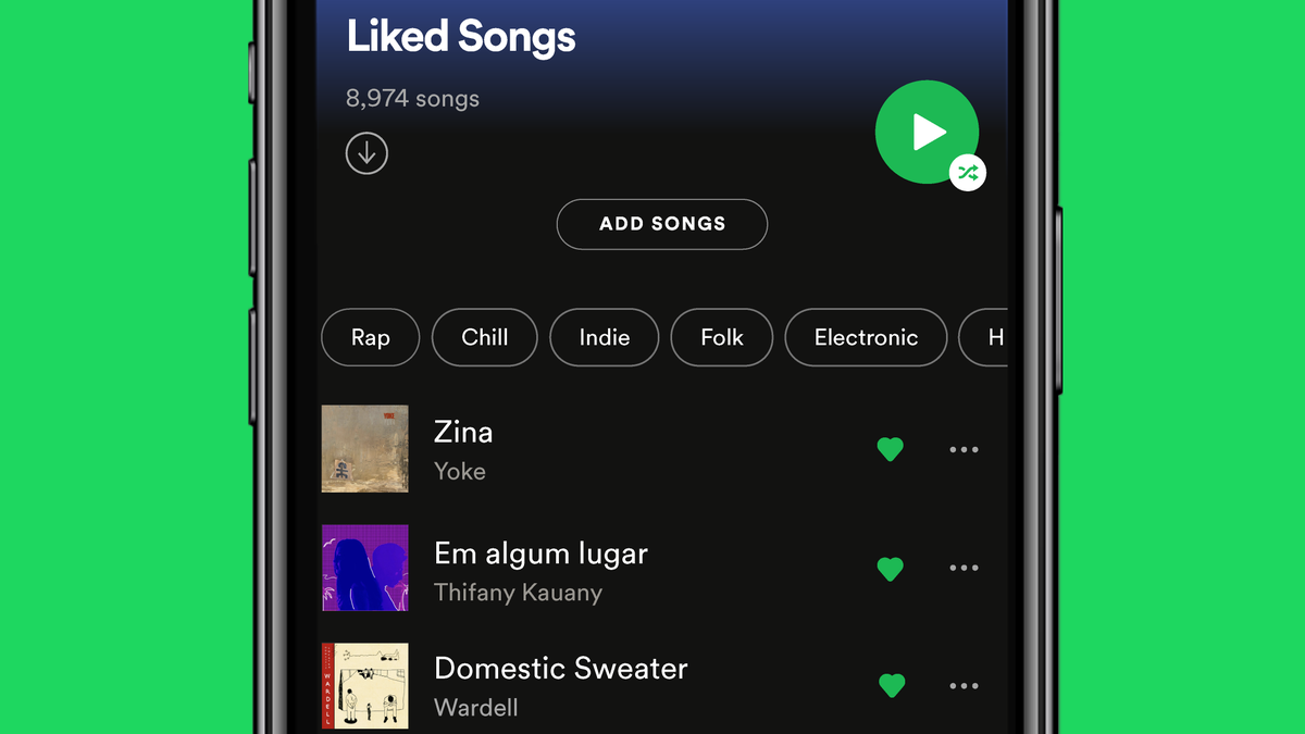 Spotify Introduces New Mood and Genre Filters for Liked Songs