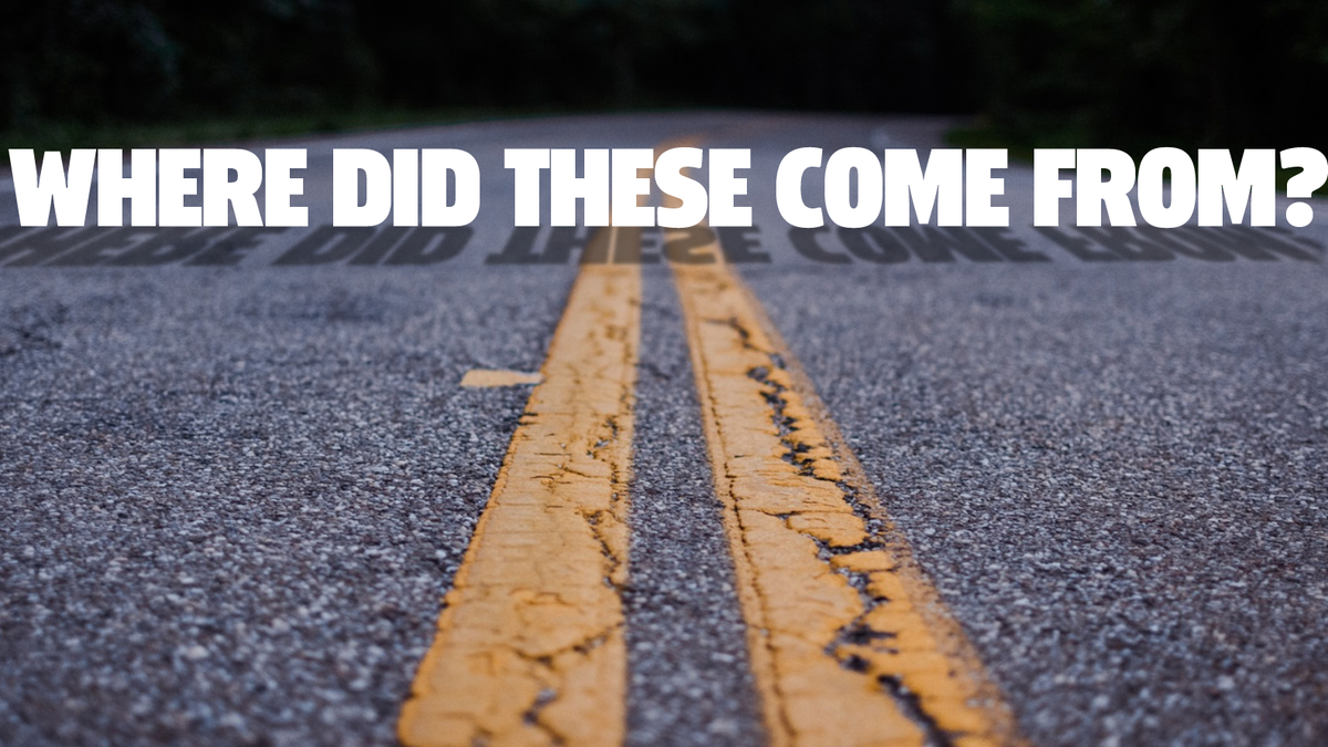 Here's Where Painted Lines On The Road Came From