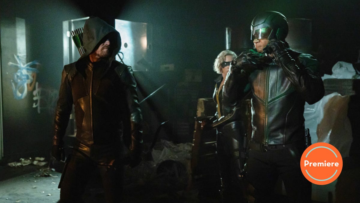In Arrow’s promising final season premiere, Oliver pays a visit to Pottersville