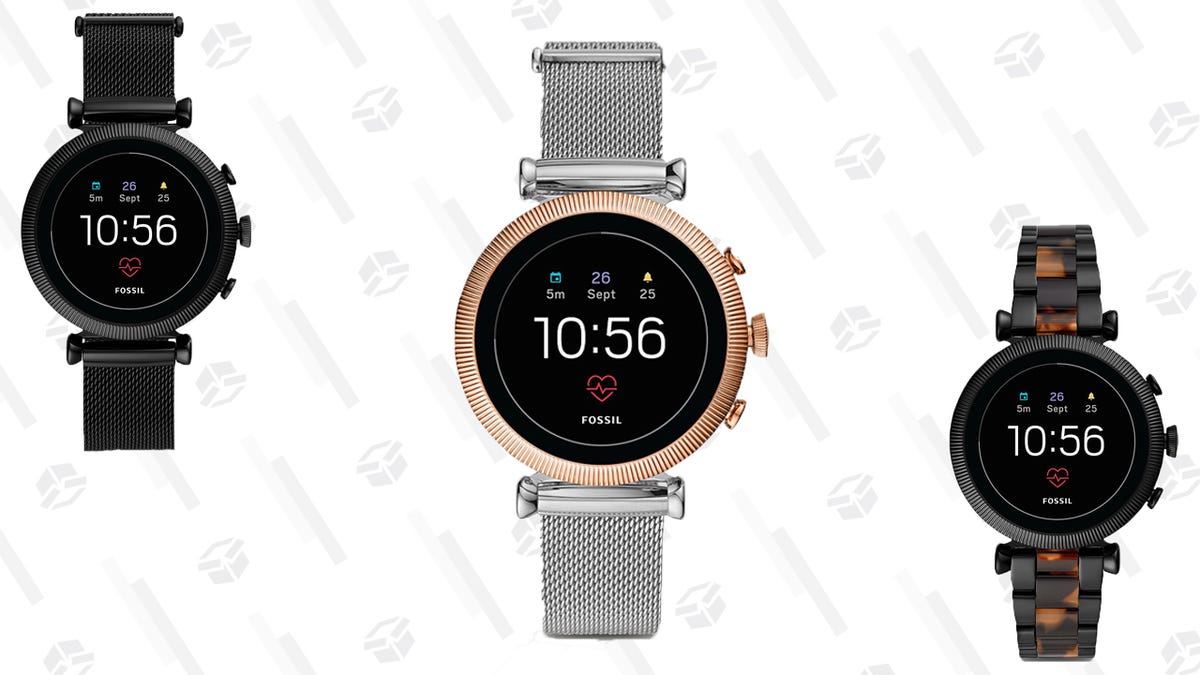discount fossil smartwatch