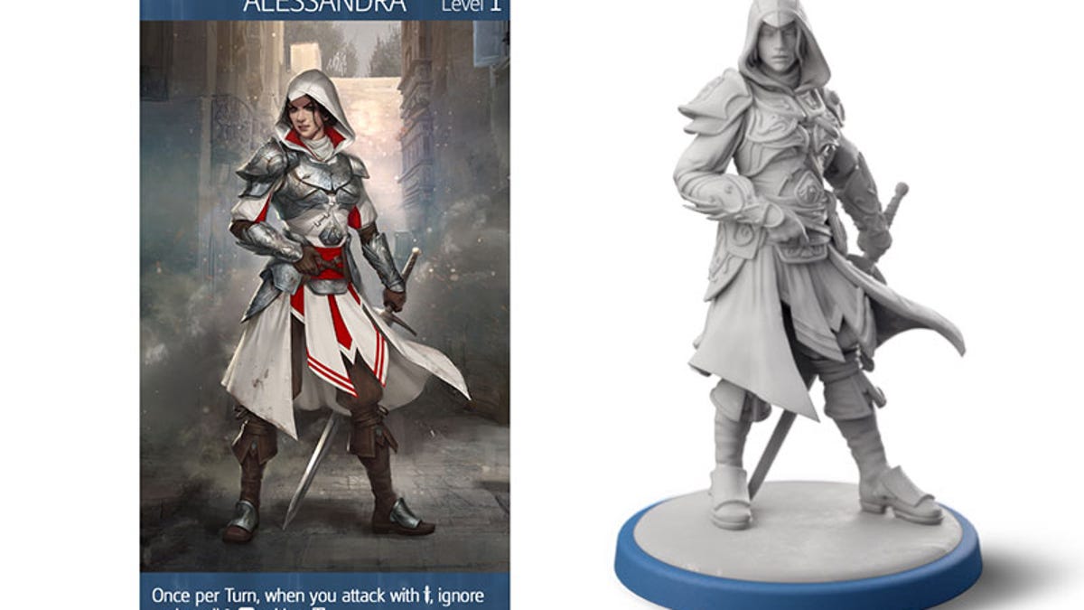 New Assassin S Creed Board Game Has Miniatures A Campaign And An