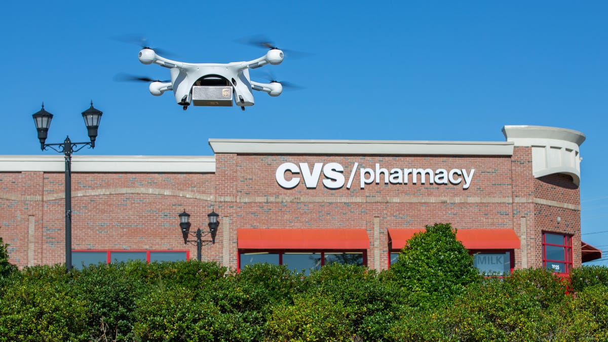 CVS and UPS Now Delivering Prescription Drugs Via Drone in Florida
