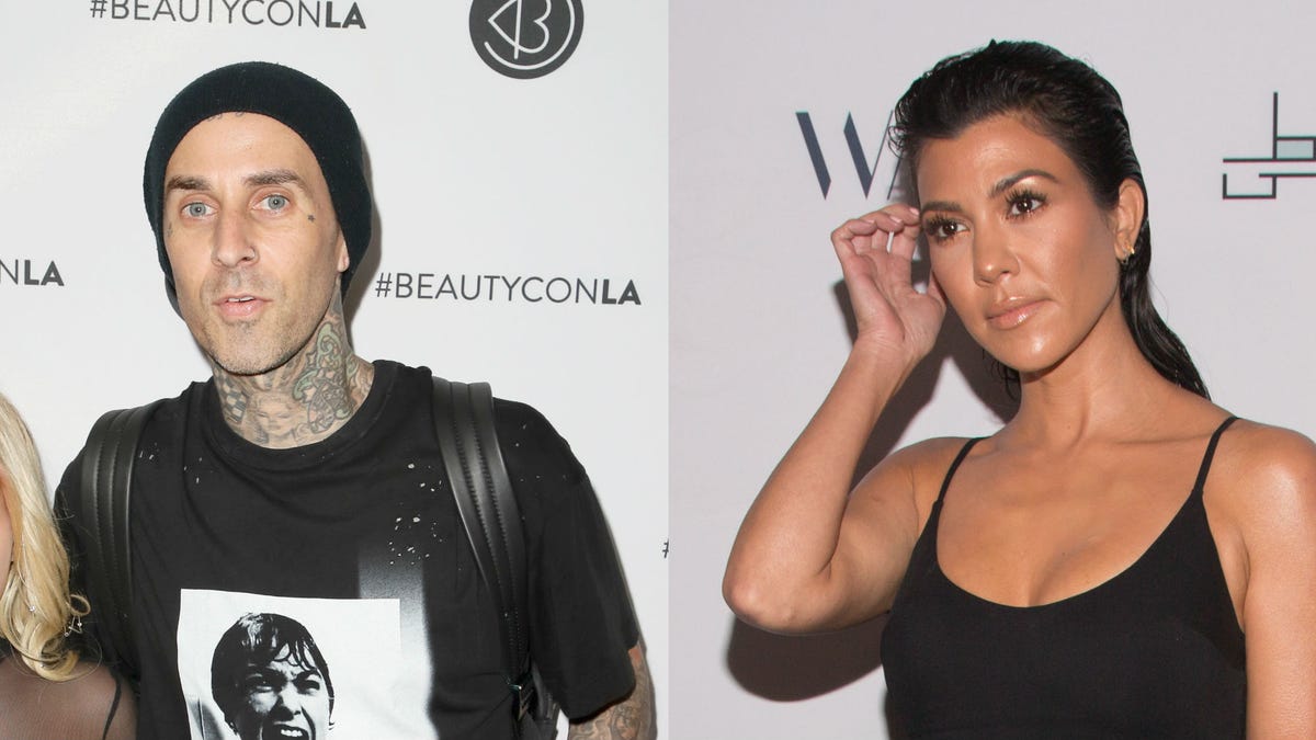 Kourtney Kardashian and Travis Barker Spotted Hanging Out