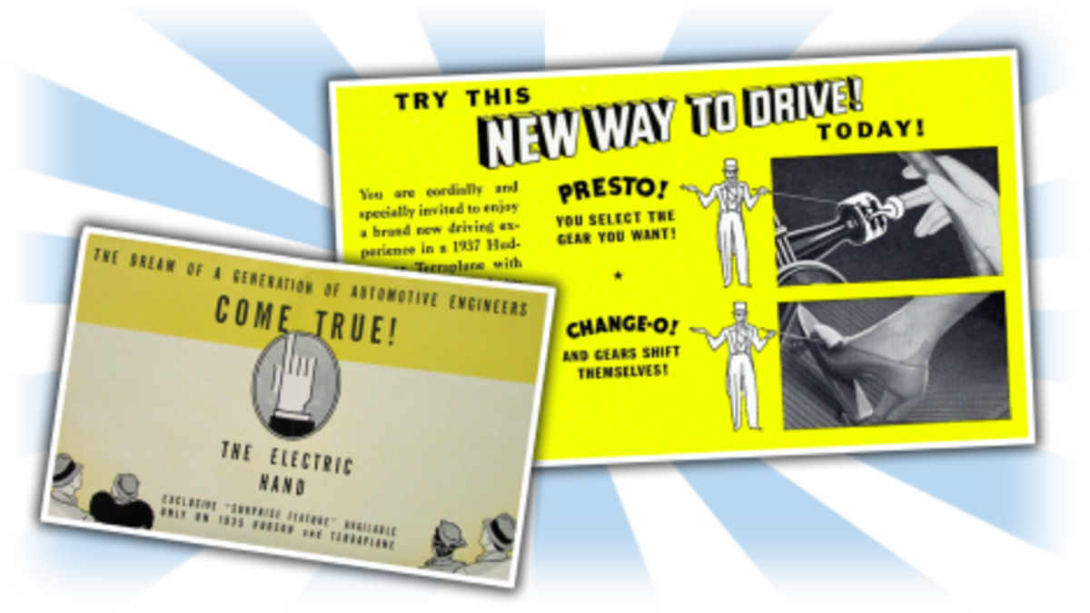 one of the first automatic transmissions had a creepy name and was like watching a ghost shift