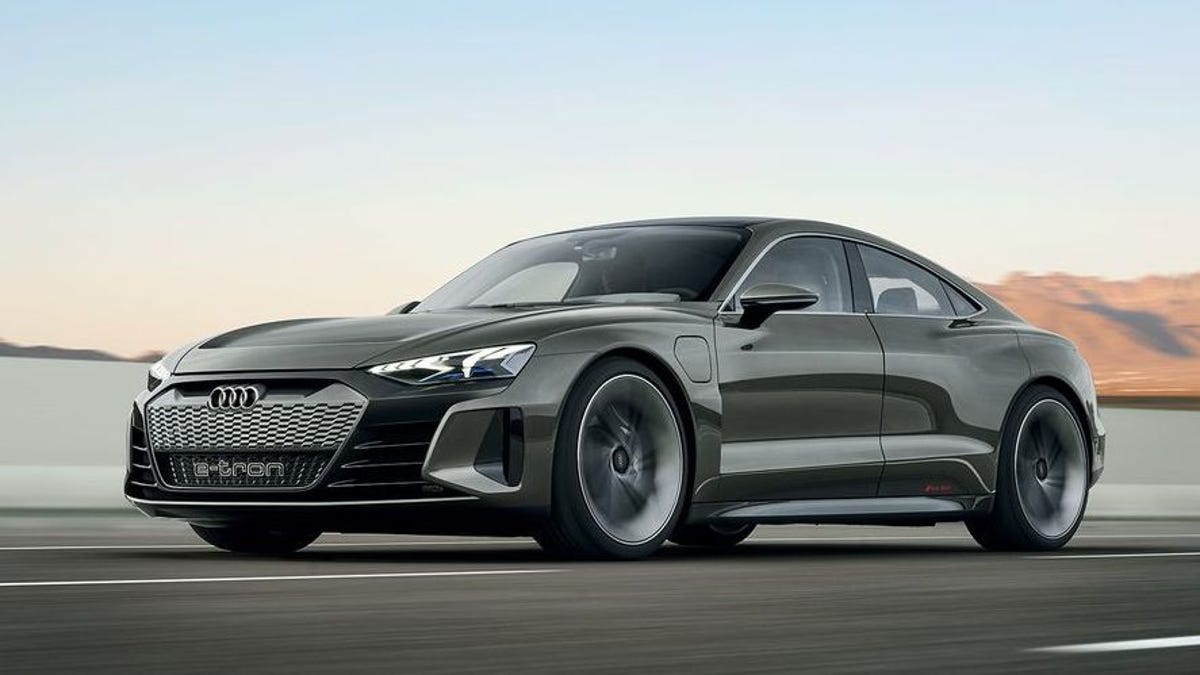 The Audi E-Tron GT Concept Is an Incredibly 590 HP Electric