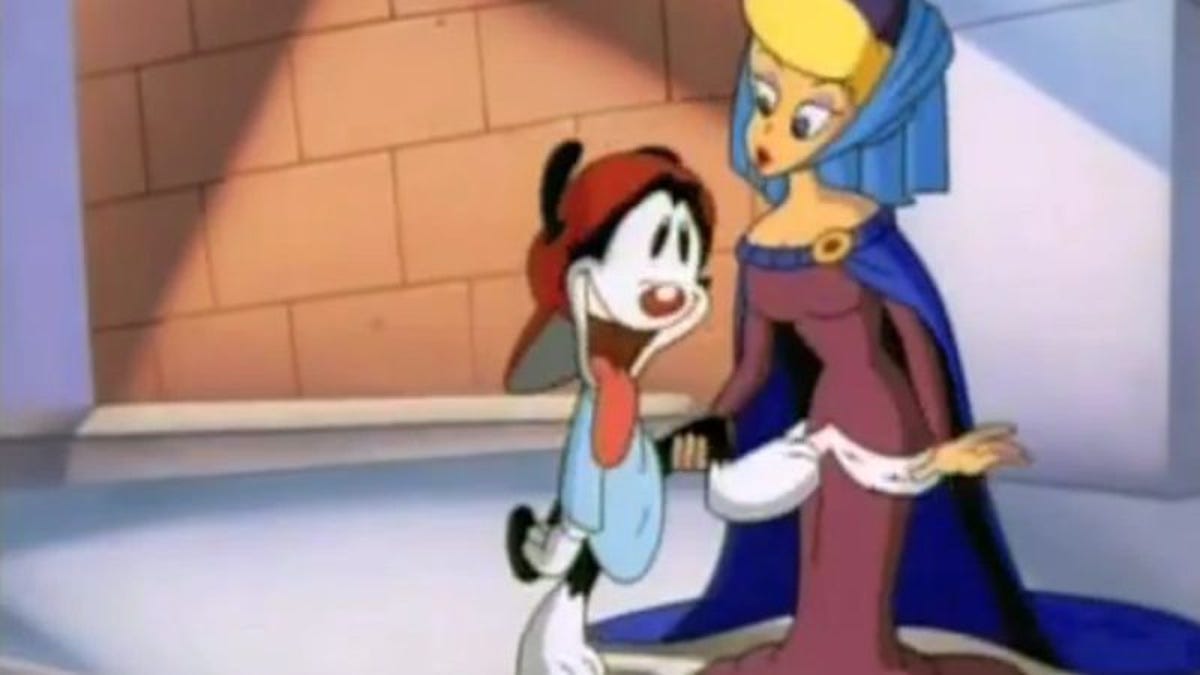 Animaniacs King Yakko No Pain No Painting Les Miseranimals