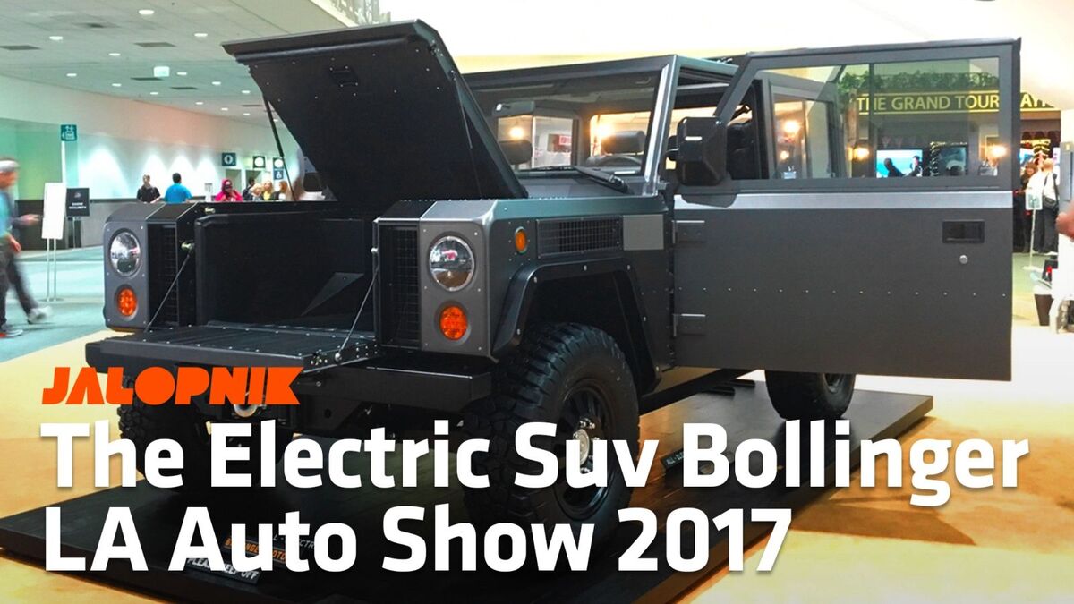 Watch Me Climb All Over And Through The Bollinger B1 Electric