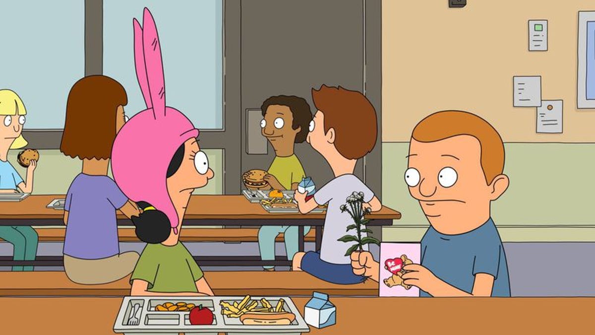 A Perfect Bob S Burgers Finds The Romantic Side Of Louise Belcher Sky kiss song from bob's burgers s07e09 end credits looped a few times. romantic side of louise belcher
