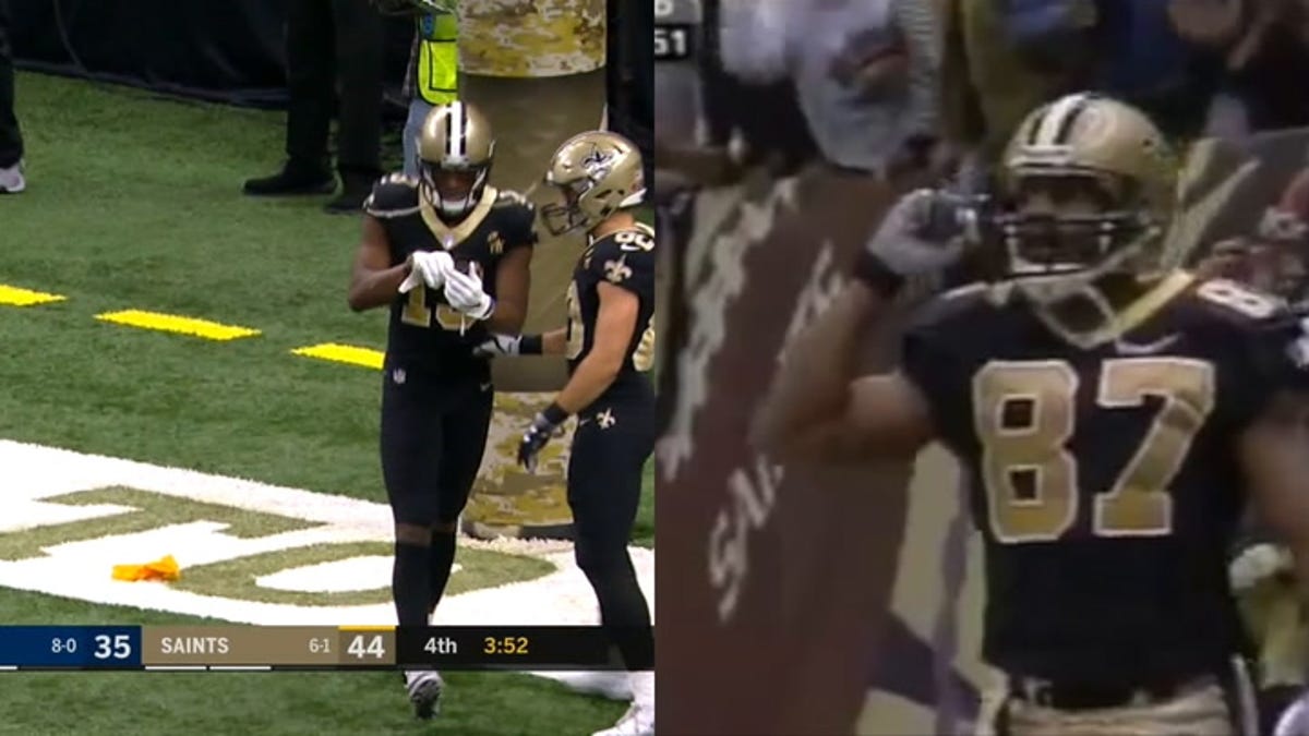 Michael Thomas S Cell Phone Celebration Was Cool No Matter What