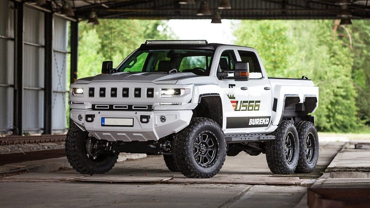 Finally A Chevy Silverado 6x6 That Kind Of Looks Like A Hummer