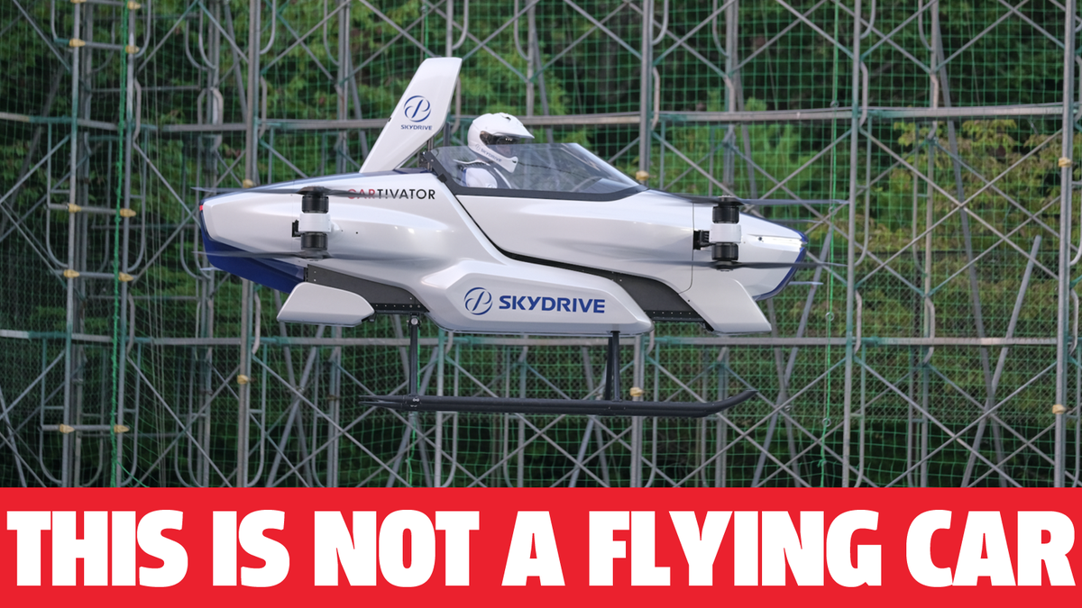 Startup SkyDrive Successfully Tests Flying Car That Is Absolutely Not A ...