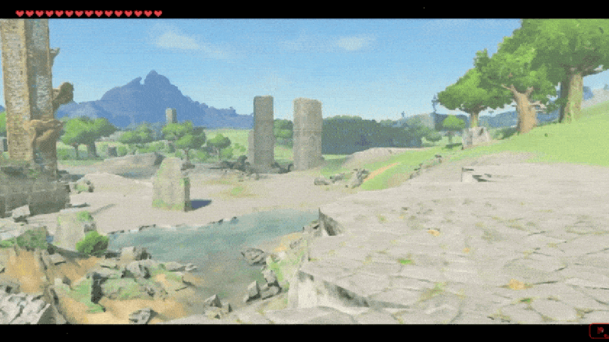 Glitch turns Breath of the Wild into a first-person game, it seems