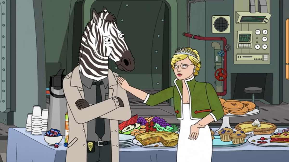 pic Gender Bender Bojack Horseman bobo the angsty zebra