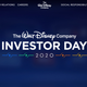Screengrab of Disney Investor Day landing page