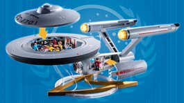 Image for Playmobil's New Star Trek Playset Includes a Massive 39-Inch USS Enterprise