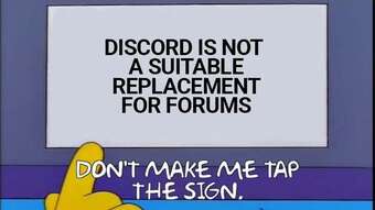 Image for Stop. Closing. Forums. For. Discord.