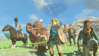 Image for Zelda: Tears Of The Kingdom Will Start With Link In The Sky (And Will Let Him Go Deep Underground)