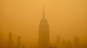 Image for FAA Lifts Pause on NYC Flights but Airport Delays Continue Amid Wildfire Smoke