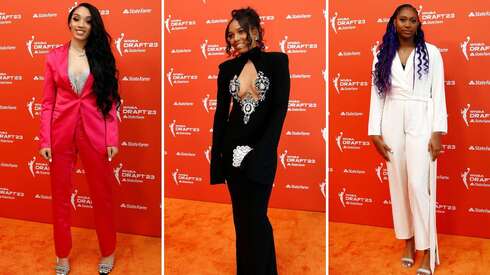 Image for WNBA Draft Orange Carpet 2023: A String of Slam Dunks
