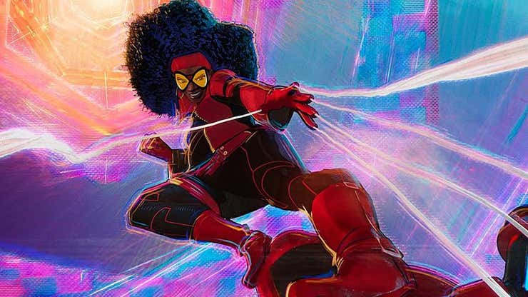 Image for Spider-Woman & Spider-Man India Steal the Show in Across the Spider-Verse Promos
