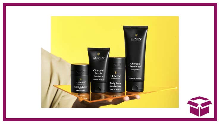 Image for Lumin Men's Skincare Is Currently 10% Off— Including New Formulas To Fight Redness and Dark Circles