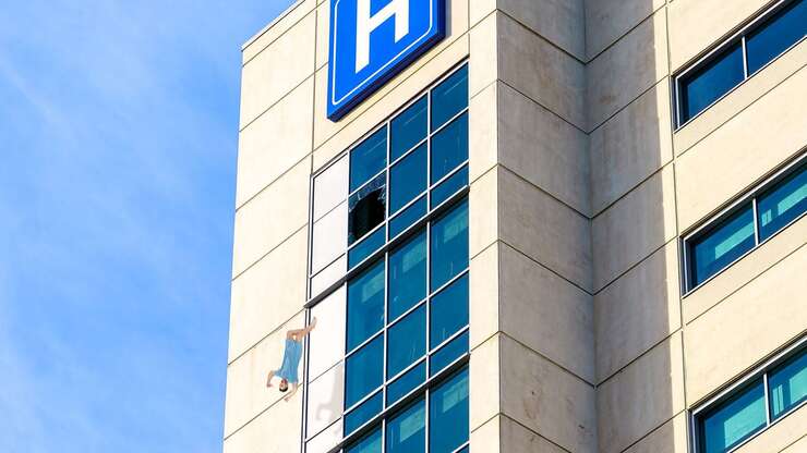 Image for Covid-19 Patients Flung Out Hospital Windows As Public Emergency Ends