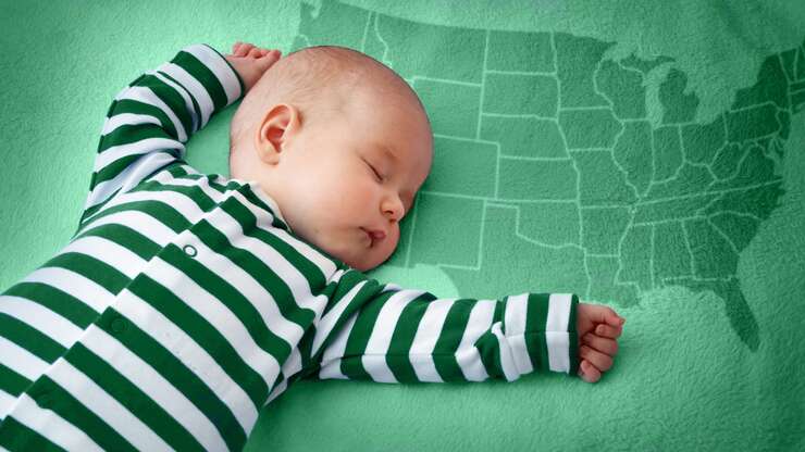 Image for Most Popular Baby Name In Every State