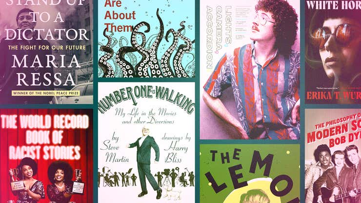 Image for 10 books you should read in November, including Steve Martin's Number One Is Walking and Bob Dylan's Philosophy Of Modern Song