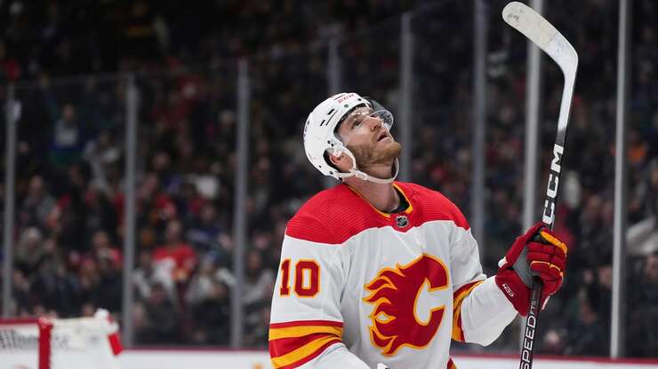 Image for The Calgary Flames were undone by a gimmick
