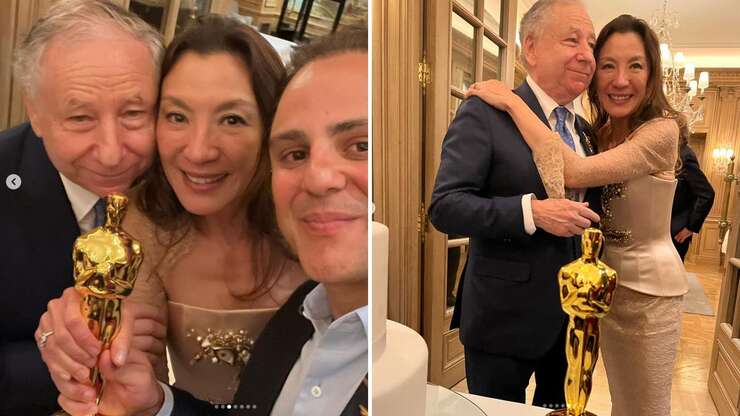 Image for Michelle Yeoh Brought Her Oscar to Her Wedding