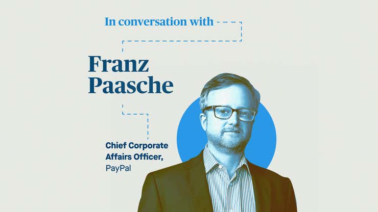 Image for Watch: PayPal exec Franz Paasche on a better approach to corporate philanthropy