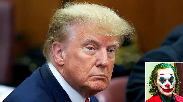 Image for Trump Secretly Hopeful That If He Goes To Prison He Can Meet The Joker