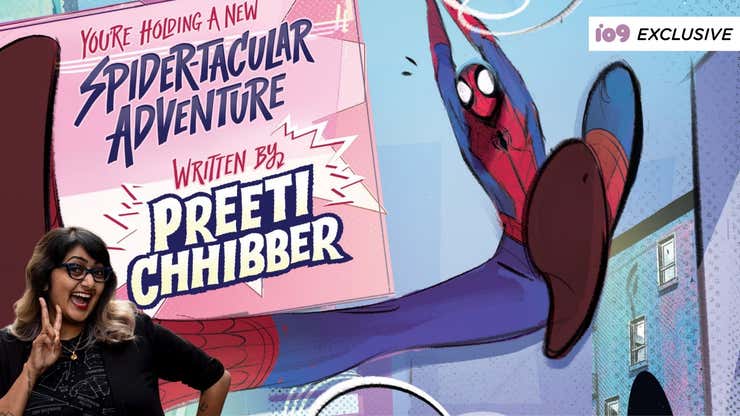 Image for A New Spider-Man Adventure Is Here, Courtesy of Author Preeti Chhibber