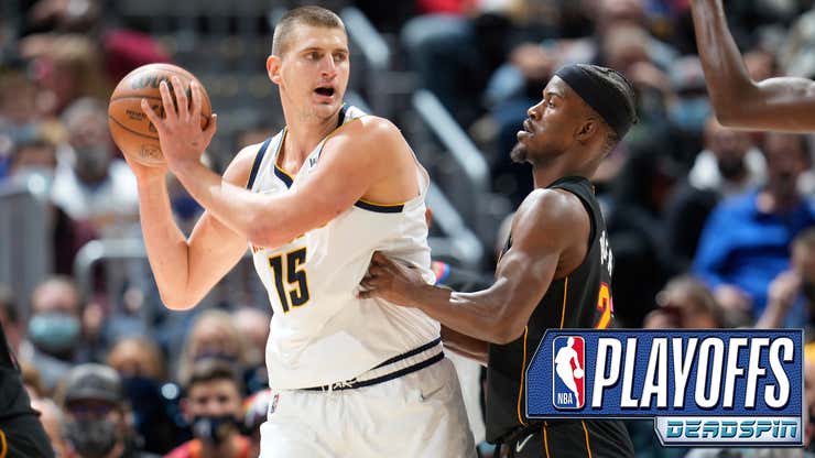 Image for Will Nikola Jokić lead Denver to its first title or will Jimmy Butler fulfill his playoff prophesy?