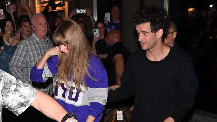 Image for Are Taylor Swift and Matty Healy Making Sweet, Sweet Music Together?