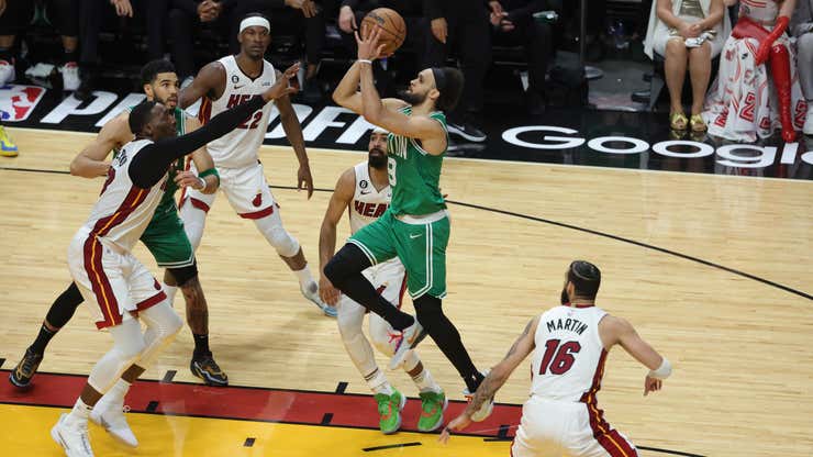 Image for Boston Celtics got a lucky bounce — along with Game 7 and all the momentum