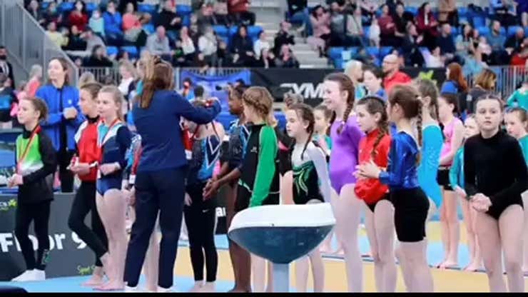 Image for Gymnastics Ireland Finally Issues Apology for Ignoring Black Child During Medal Ceremony