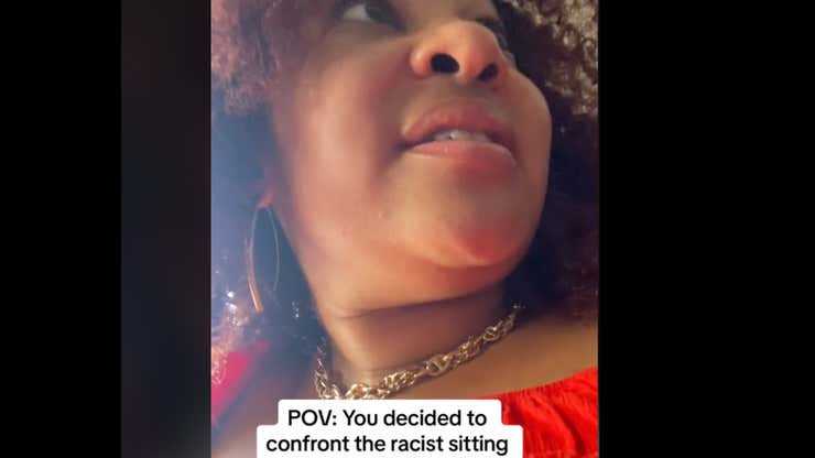 Image for Black Woman Calls Out Racist Plane Passenger and 15 Million TikTokers Watched