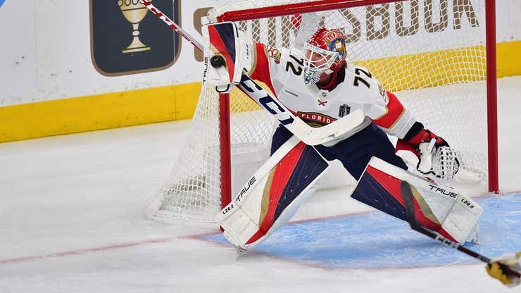 Image for Sergei Bobrovsky to start for Panthers in Game 3