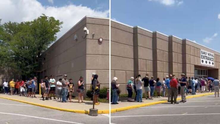 Image for Turnout Is Off the Charts for Ohio Special Election Designed to Thwart Abortion Vote