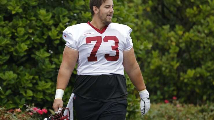 Image for Commanders release C Chase Roullier