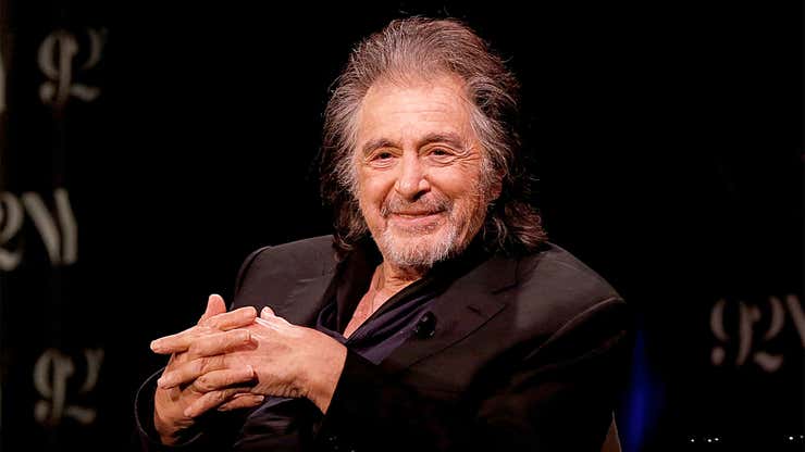 Image for Al Pacino Excited To Spend Life Watching His Baby Grow Up To Be Toddler