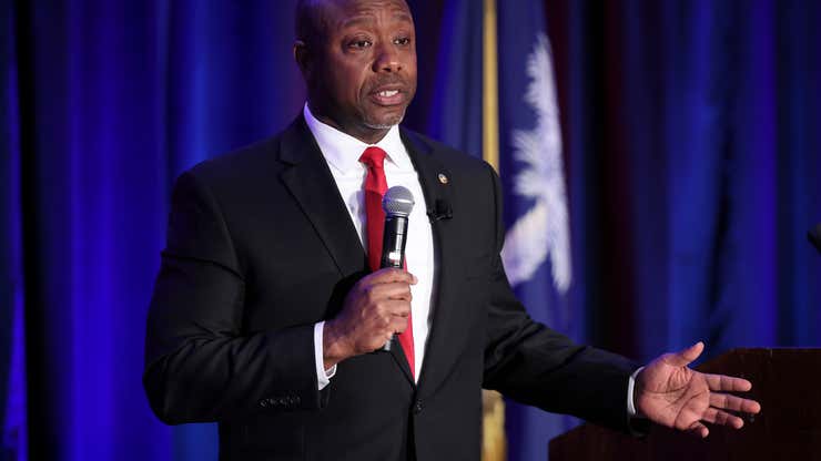 Image for Tim Scott Is Running For President, But Will Black People Vote For Him?
