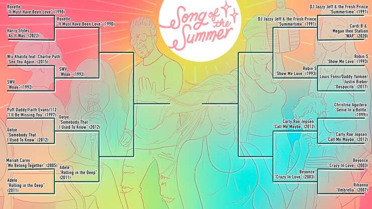 Image for Jezebel's Song of the Summer Tournament: Round 2 Sees Some Shocking Departures