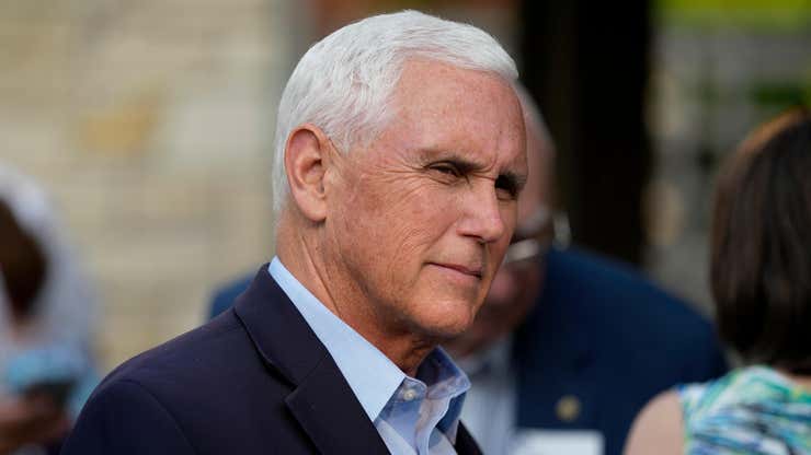 Image for Oh, Hell Nah: Mike Pence Set To Announce 2024 Presidential Run